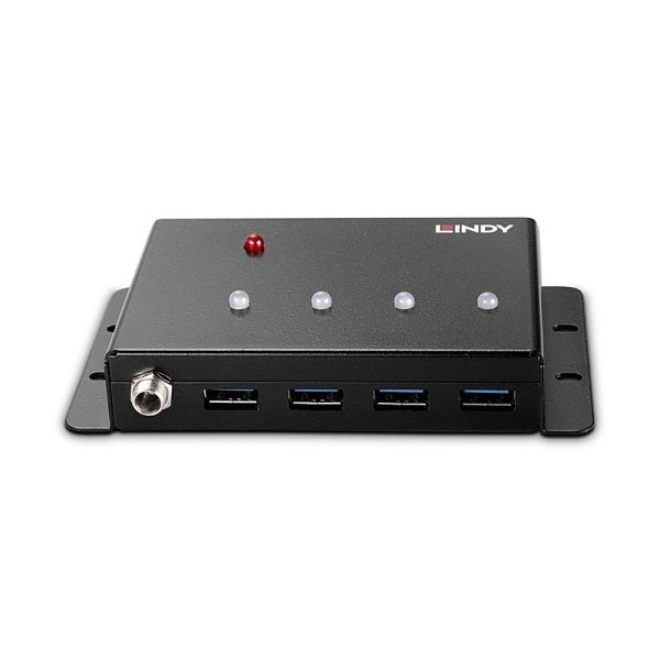 Lindy 4 Port USB 3.0 Metal Hub - Image 3