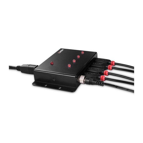 Lindy 4 Port USB 3.0 Metal Hub - Image 4