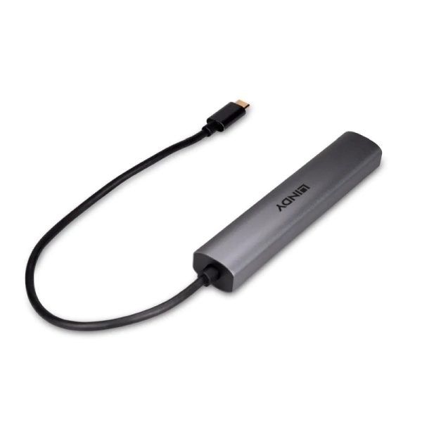 Lindy USB 3.2 Hub with gb Eth - Image 3