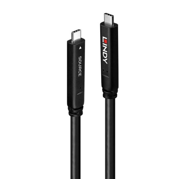 Lindy 10m USB 3.2 & DP Cable