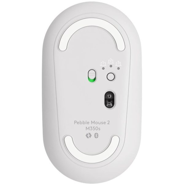 Logitech M350S White Mouse - Image 3