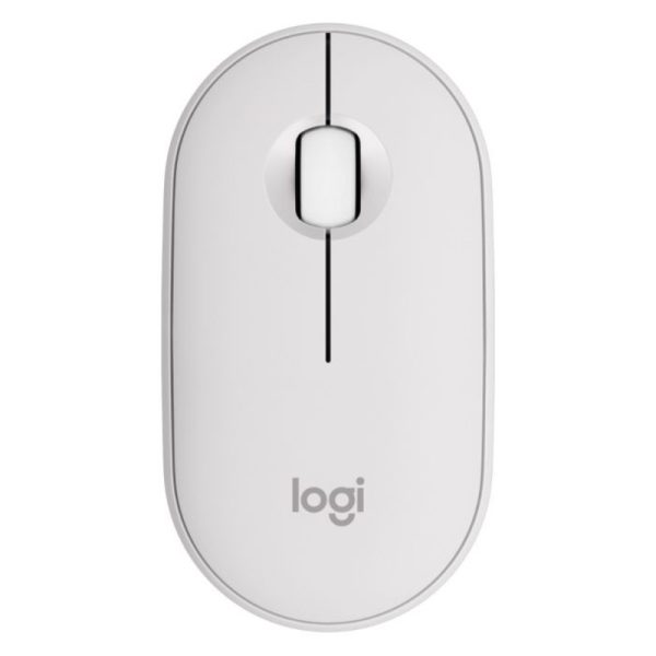 Logitech M350S White Mouse