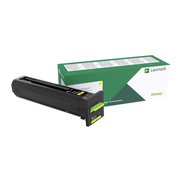 Lexm 72K60Y0 Yellow Toner