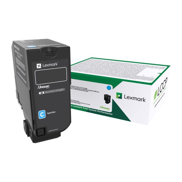 Lexm 74C60C0 Cyan Toner