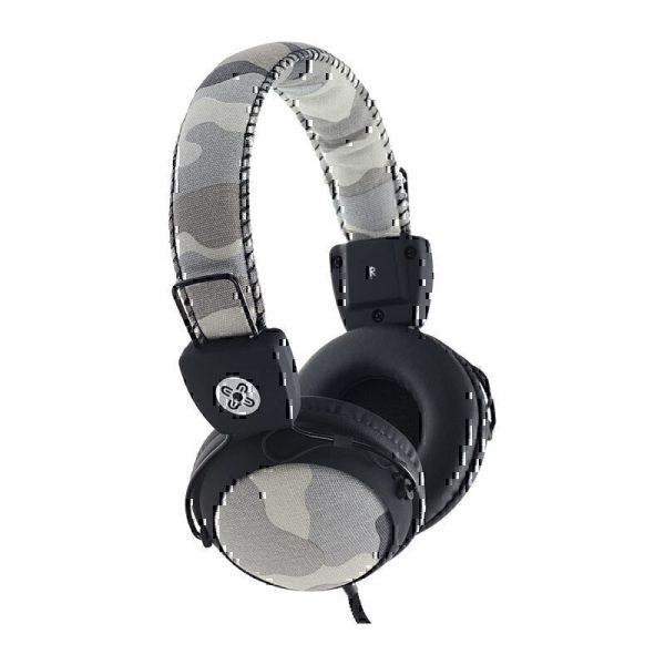 Moki Camo Headphones Grey