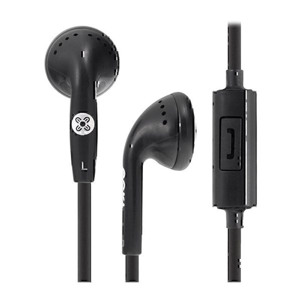 Moki Mic Earphones Black