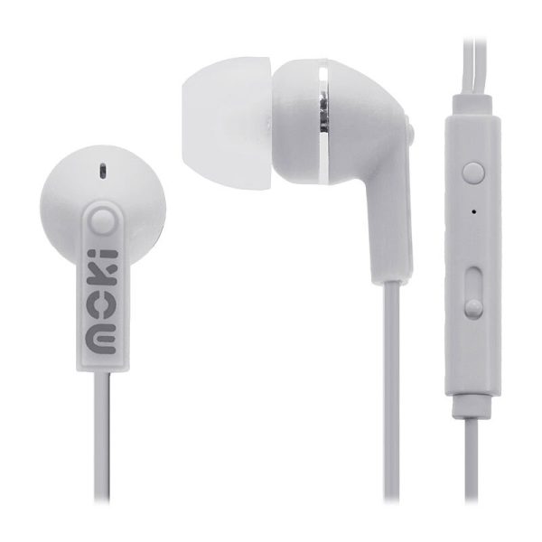 Moki Noise IsoEarbuds Mic Wh