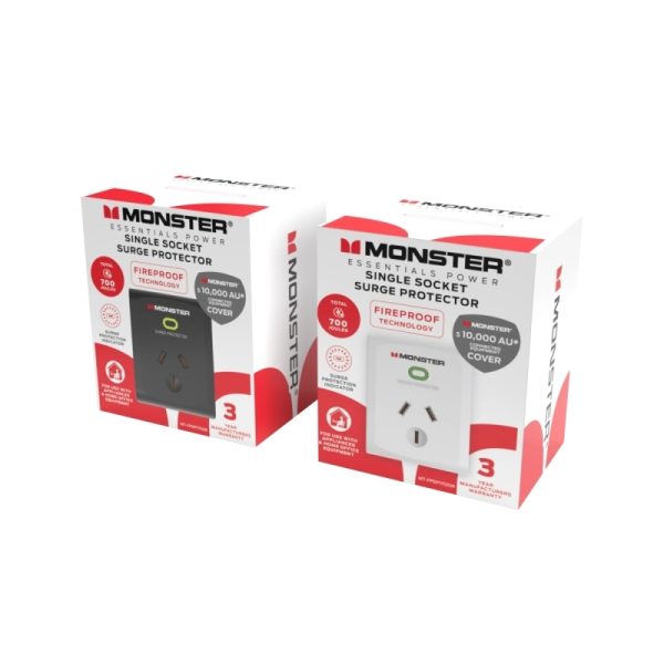 Monster 1-Port Surge Black - Image 2