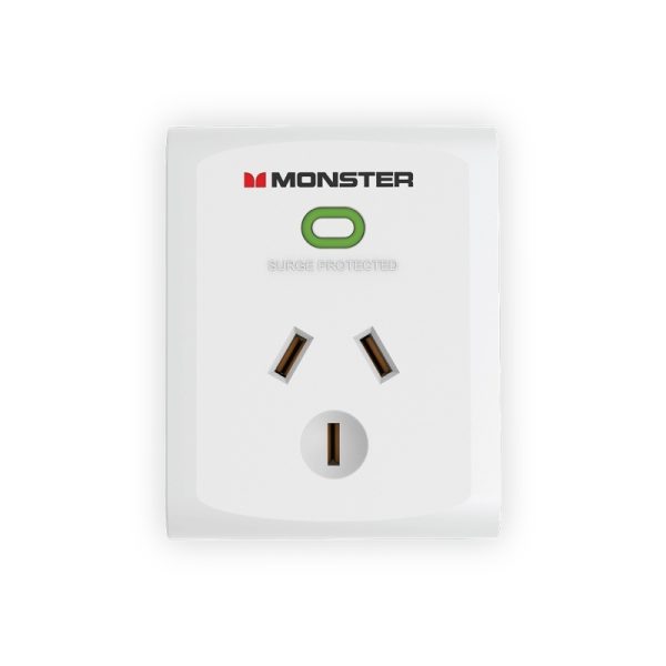 Monster 1-Port Surge White