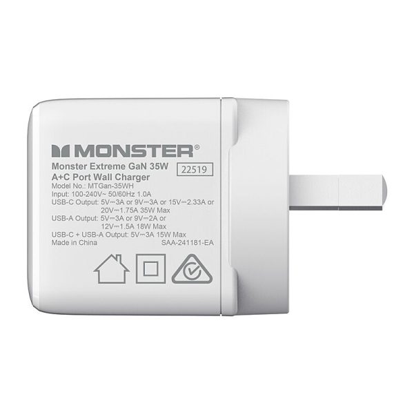 Monster GaN Wall Charger 35W - Image 4