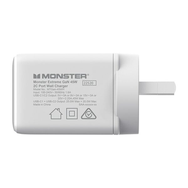 Monster GaN Wall Charger 45W - Image 4