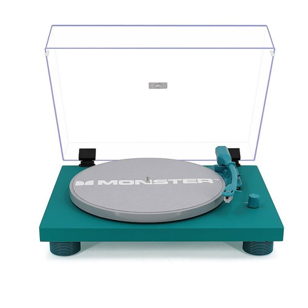 Monster Vinyl Turntable Green - Image 3