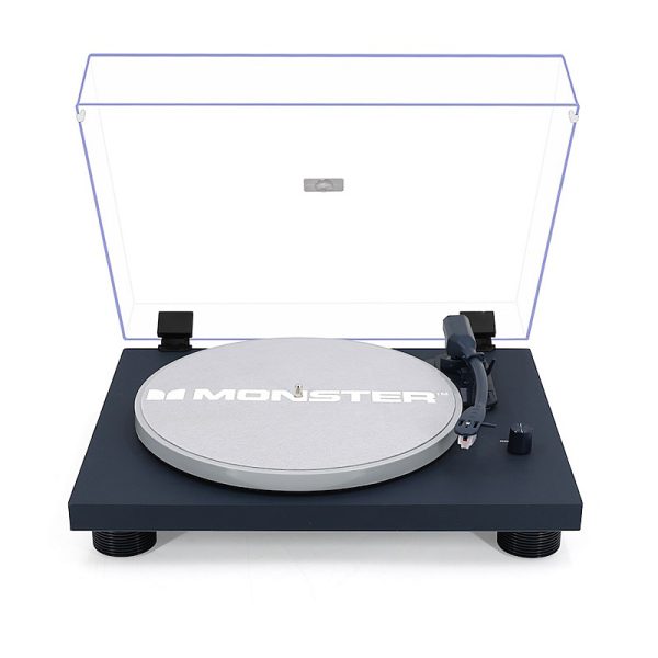 Monster Vinyl Turntable Navy - Image 4