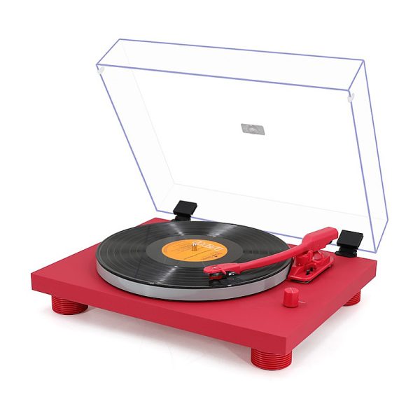 Monster Vinyl Turntable Red - Image 2