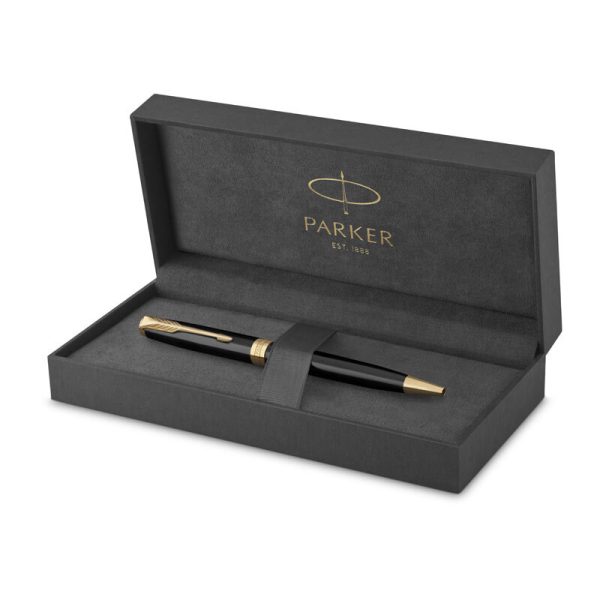 Parker Sonnet Blk Lacq GT BP - Image 3