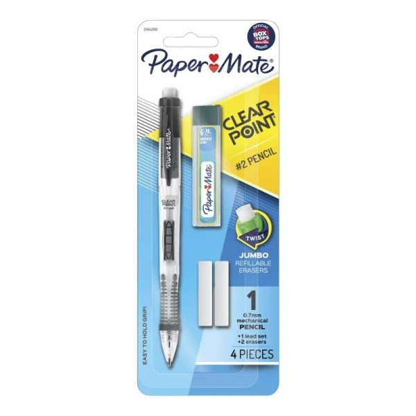 PM Clearpt Mech Pencil Set Bx6