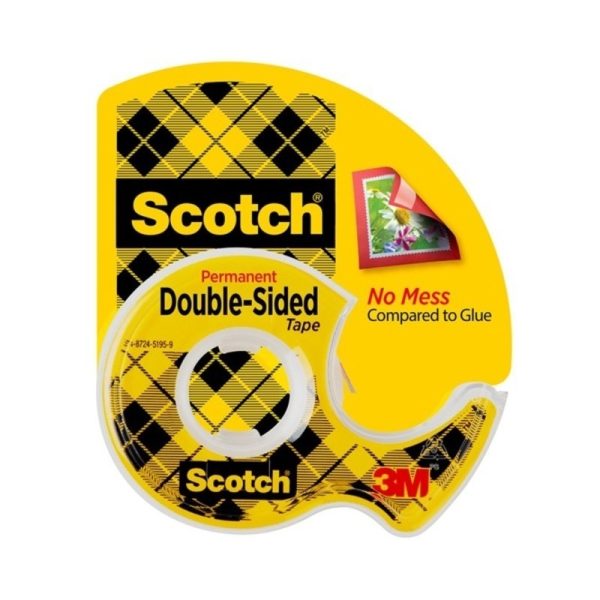 Scotch D-S Tape 137 Bx8