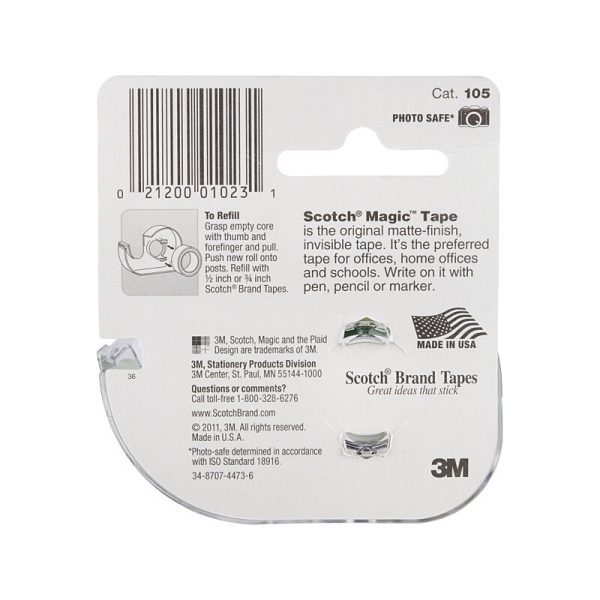 Sct Tape 105 19mmX7.62M Pk12 - Image 4