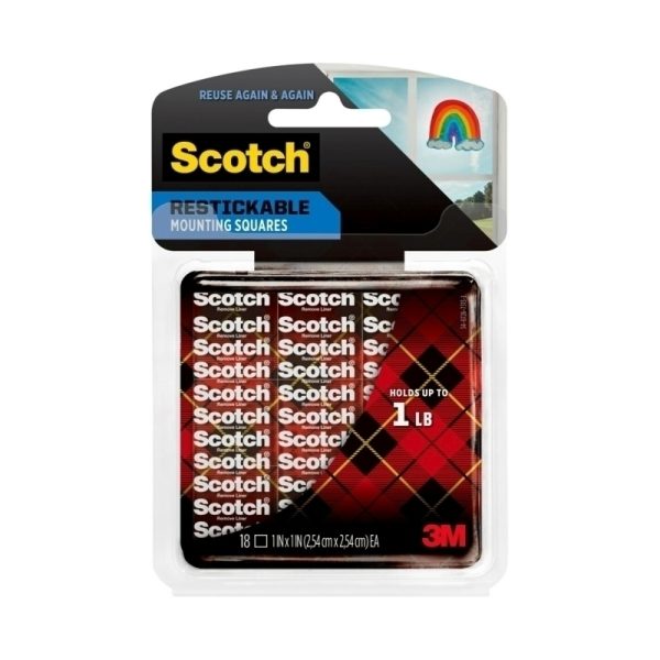 Scotch Mount Tab R100 Pk18 Bx6