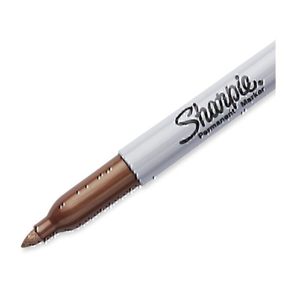 Sharpie Perm Mrkr FP Brnz Bx12