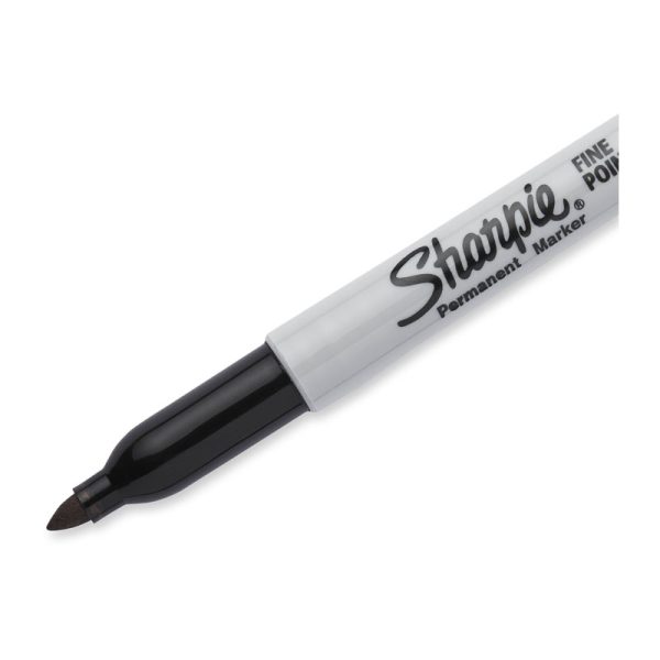 Sharpie FP PermMarker Blk Bx12 - Image 3