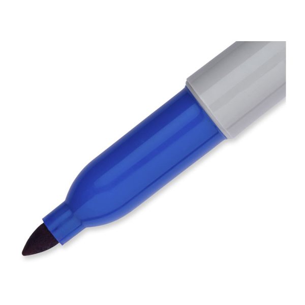 Sharpie Perm Mrkr FP Blue Bx12 - Image 3