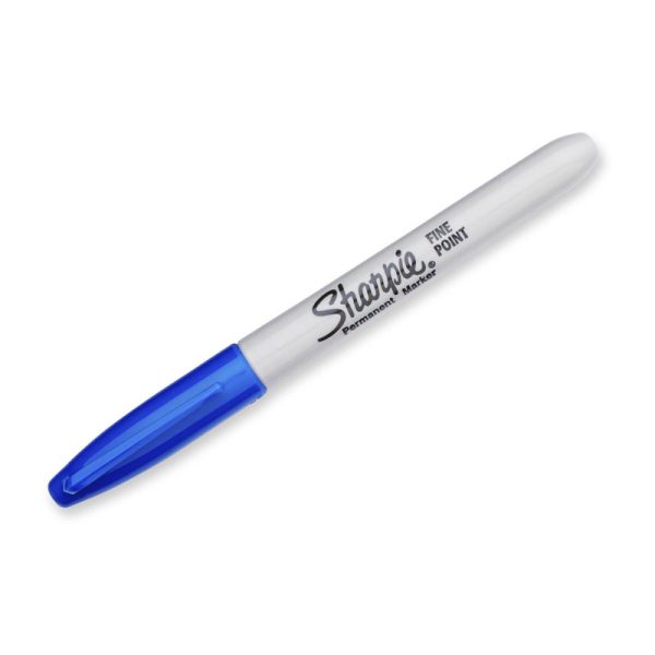 Sharpie Perm Mrkr FP Blue Bx12 - Image 4