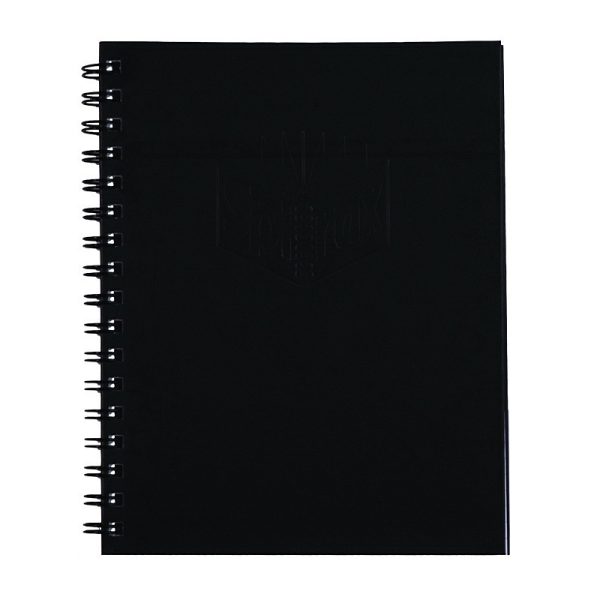 Spirax 511 Hard Cover Blk Pk5