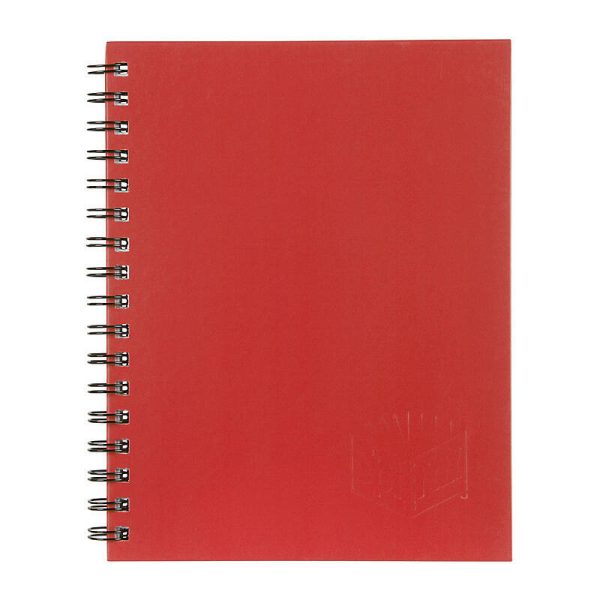 Spirax 511 Hard Cover Red Pk5