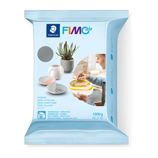 Staed Modelling Clay 1kg Grey