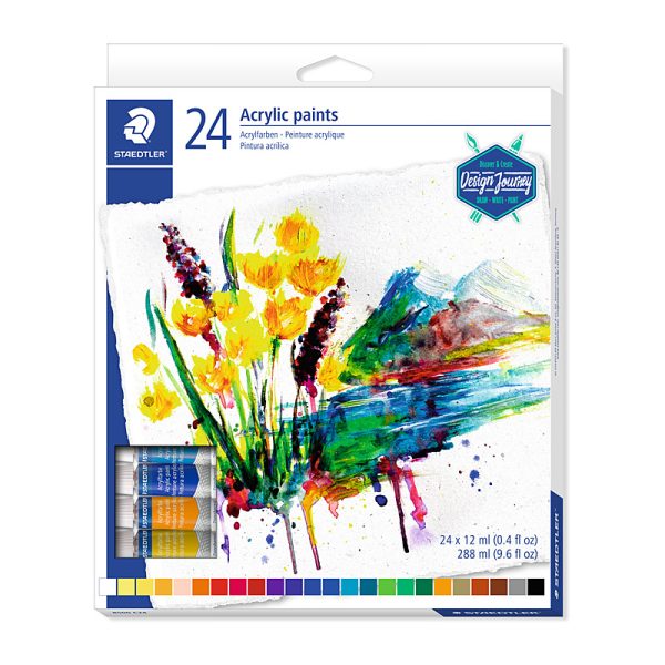 Staed Acrylic Paint Asst Bx24