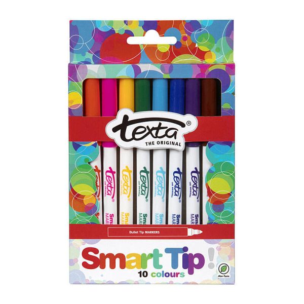 Texta Smart Tip Markers Pk10