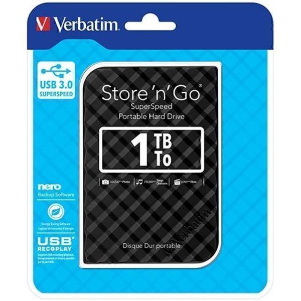 Verbatim 2.5' Mobile HD 1TB