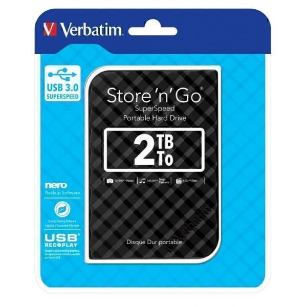 Verbatim 2.5' Mobile HD 2TB