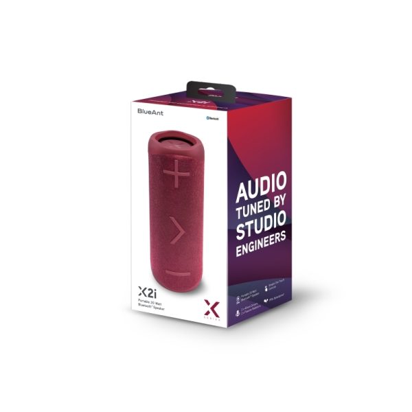 Blueant X2i BT Sp Crimson Red - Image 5
