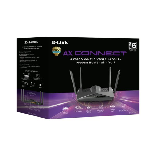 D-Link AX1800 Modem Router - Image 5
