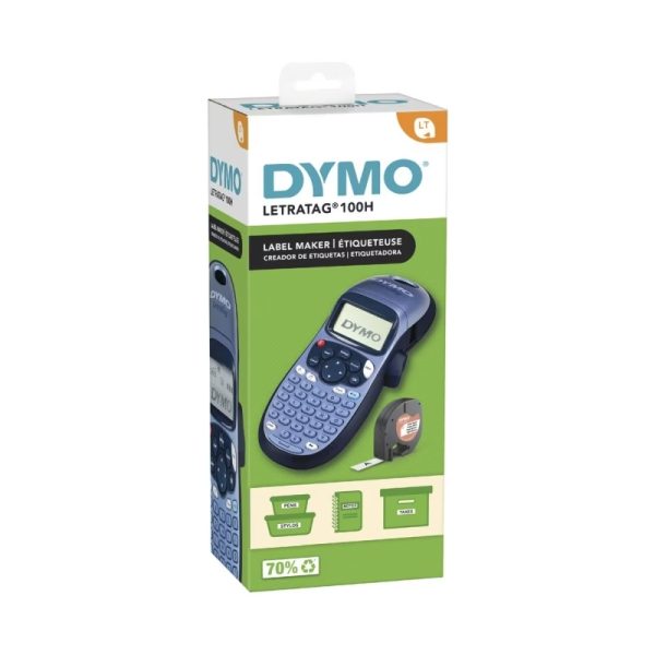 Dymo LetraTag LT-100H Blue NP - Image 5