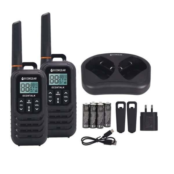EcoX UHF 1W 2 Pk Black - Image 6