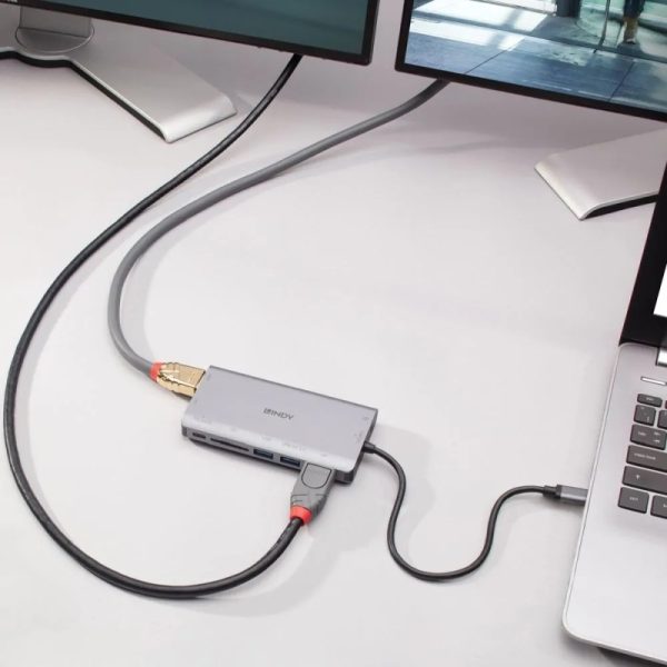 Lindy USB3.2 USBC  Laptop Dock - Image 5