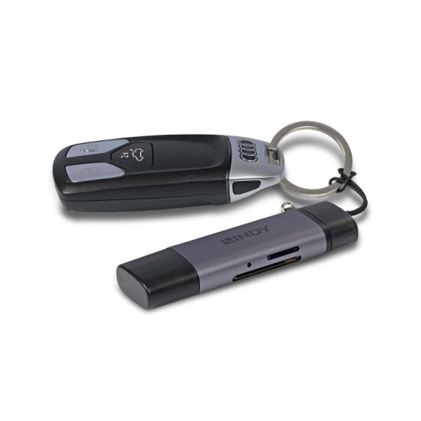 Lindy USBC/A SD Card Reader - Image 5