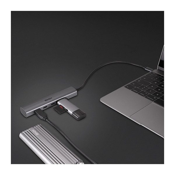 Lindy 4 Port USB 3.2 TypeC Hub - Image 5