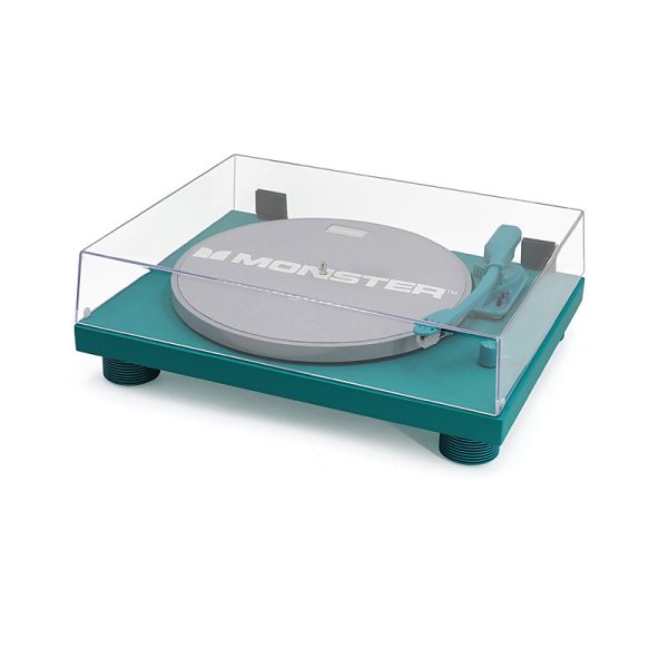 Monster Vinyl Turntable Green - Image 6