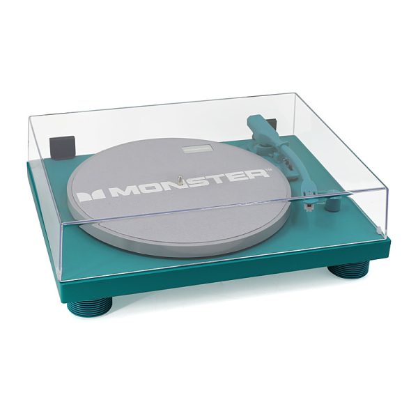 Monster Vinyl Turntable Green - Image 7