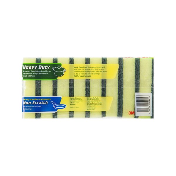 SB Scrub Sponge H/Duty Pk8 - Image 7