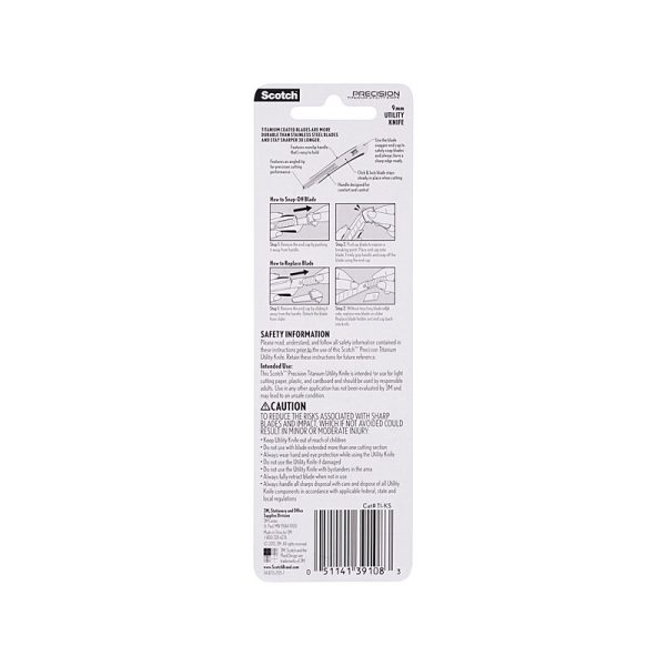 Sct Util Knife T1-KS 9mm Bx6 - Image 6