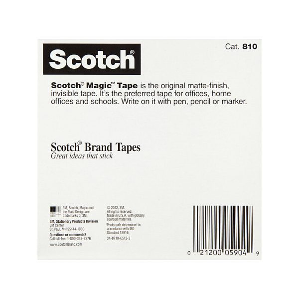 Scotch Magic Tape 810 19mm 1pc - Image 6