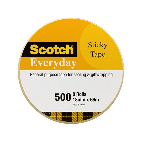Scotch Tape 502 18mmX66M Twr8 - Image 6