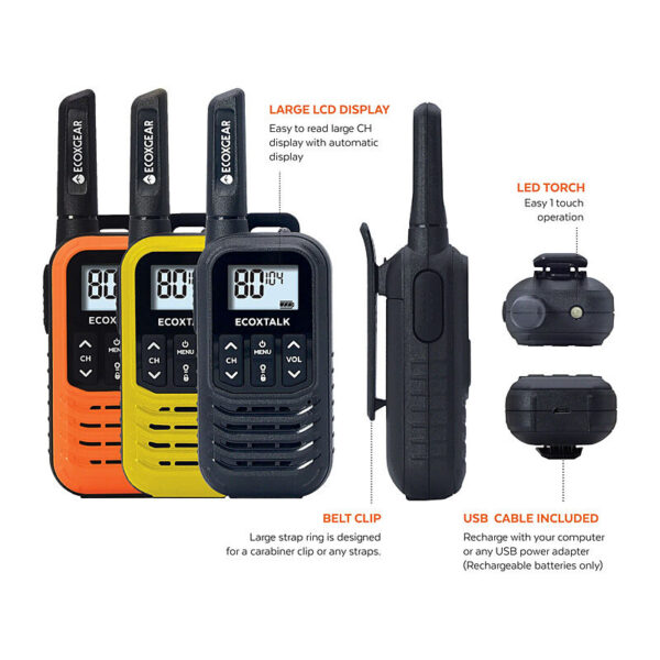 EcoX UHF 0.5W 3 Pk - Image 2