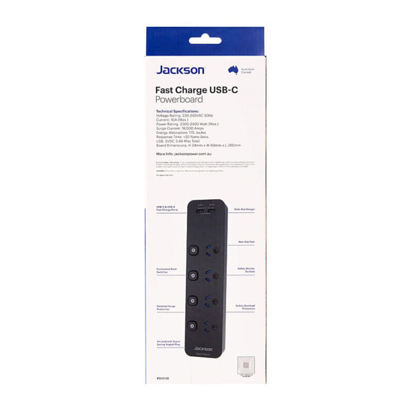 Jackson Fast Charge 4Out/4USB - Image 2