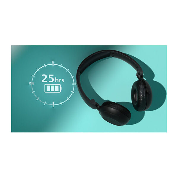 Philips W/less Headphones BK - Image 4